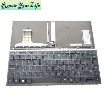 US/SP angličtina španielčina notebook podsvietenia klávesnice pre HP ZBOOK studio G3 Španielsko podsvietená klávesnica Nová časť SG-80910-XUA PK131C42A00