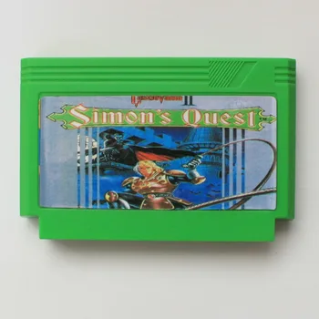 Simon ' s quest 60 Pin Hra Karty Pre 8 Bitový Subor Hry Hráč