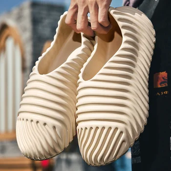 Letné Tenisky pánske 2021 Papuče Dizajnér Sandále, žabky Sandels Pre Mužov Muž Sandál Bežné Čistenie Luxusné Gumené Šľapky