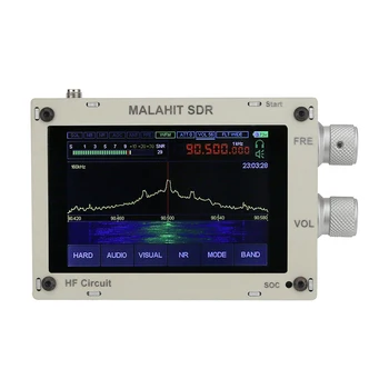 Hifi Audio 50KHz-2GHZ MALAHIT SDR DSP SDR Prijímač Rádio AM/SSB/NFM/WFM S Reproduktora 3.5