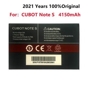 Pre CUBOT Poznámka S Batériou 4150mAh Nové Originálne Náhradné záložnú batériu Pre CUBOT Poznámka S mobilného Telefónu
