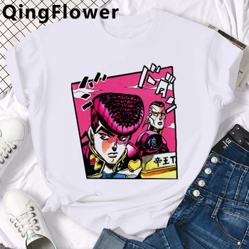 Manga radu jojo Bizarné Dobrodružstvo T Shirt Mužov Japonskom Anime Letné T-shirt Kawaii radu jojo Grafické Tričko Unisex 90. rokov Grafický Hornej Tees Muž