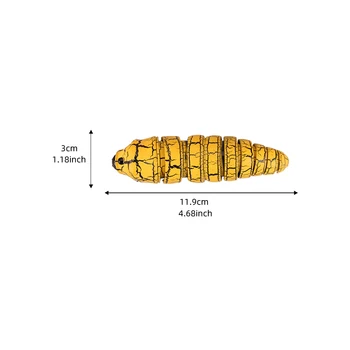 Infračervené Diaľkové Ovládanie Hmyzu Caterpillar Červ Mock Falošné RC Hračky Zvierat Trik Žartovných Žart Deti Dospelých