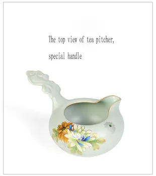 Ruyao keramické, porcelánové voda čaj mile picther nádoby variť kávu džbán