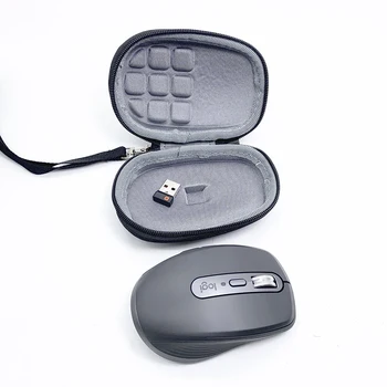 Prenosné puzdro pre Logitech MX Anywhere 3 Myši Nepremokavé Cestovné Skladovanie Taška Shockproof Myši prepravný Vak Prachotesný