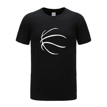 Nové 2021 Módne Vlastné Tričko Basketbal Bežné Tlačené T-shirts v Pohode Voľné Osobnosti Plus Veľkosť okolo Krku t shirt mužov