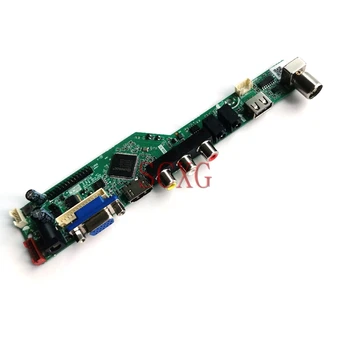 Analógový Signál na LCD obrazovke drive karty Pre CLAA170EA10/HT170E02/LM170E03 Auta 2CCFL kompatibilný s HDMI VGA, AV, USB, 1280*1024 LVDS 30-Pin
