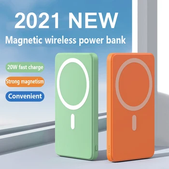 10000mAh Magnetické Wireless Power Bank 15W Mobilný Telefón, Rýchlo Nabíjačka Pre iPhone 12 13 12Pro 13Pro Max Externé Pomocné Batérie
