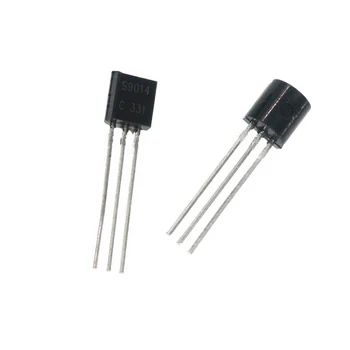 100KS/VEĽA S9014 9014-92 TO92 triode tranzistor NPN 45V/100mA Nové Originálne Kvalitné Chipset