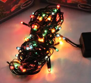 4,5 m colurful plug Christamas LED Reťazec Svetlo Vianočné Podujatia, Party Dekorácie Svetlá Dovolenku