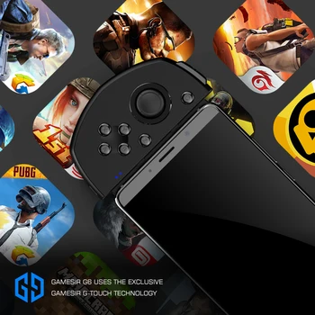GameSir G6 / G6s Mobilný Herný Gamepad Bluetooth Bezdrôtový Herný ovládač pre Android Mobilný Telefón PUBG Mobil Call of Duty