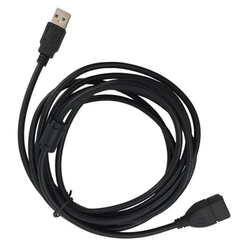 NÁRAST-USB Predlžovací Kábel, 2.0 Muža na Ženy, Dlhý Kábel pre Počítač, 3 meter Čierna