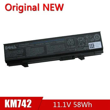 KM742 NOVÝ, Originálny Notebook Batéria Pre DELL Latitude E5400 E5500 E5410 E5510 KM668 KM742 KM752 KM760 KM970 MT186 MT187 11.1 V 58Wh