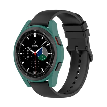 PC obal Pre Samsung Galaxy Sledovať 4 Classic 42mm / 46 mm Smartwatch Multi Color Ochranný plášť Proti Poškriabaniu Nárazníka Príslušenstvo