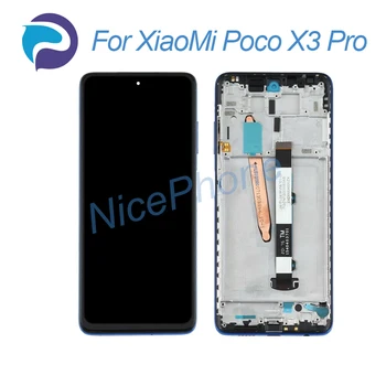 Pre Xiao Poco X3 Pro LCD Displej Dotykový Displej Digitalizátorom. Nahradenie M2102J20SG, M2102J20SI Poco X3 Pro displej LCD