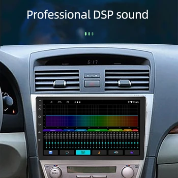 PEERCE 1 DIN IPS Dotykový Displej 9/10 Palcový Nastaviteľné autorádia 1din Android 10 Auto Stereo Rádio Player 8 Core GPS Navigácie