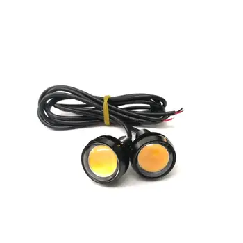 10*9W 12V 23 MM LED Auto Eagle Eye ako Auto Hmly DRL Denné Reverznej Parkovanie Signál lampa s Žltá Žltá Modrá Biela Červená farba