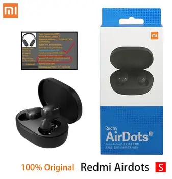 Nové Xiao Redmi Airdots S TWS Bluetooth 5.0 Xiao Airdots 2 ture bezdrôtový headset s mikrofónom som kontrolu na zníženie hluku