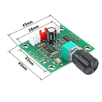 PAM8403 Bluetooth-Kompatibilné 5.0 Audio Zosilňovač Board Dual Channel Stereo Reproduktorov Ovládanie Modulu Ultra Jasné, Bezdrôtová Časti