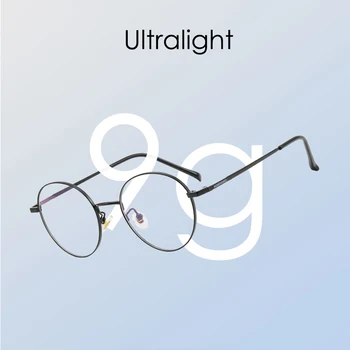 Okrúhly Rám Custom Okuliare Dioptrické Progresívna Multifokálna Photochromic Okuliare Na Čítanie Muži Ženy Titán Krátkozrakosť Okuliare