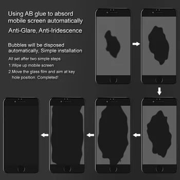 Tvrdené Sklo pre Apple iPhone 8 7 Plus IMAK Pro+ Úplné Pokrytie Screen Protector pre Apple iPhone 7 8 Plus