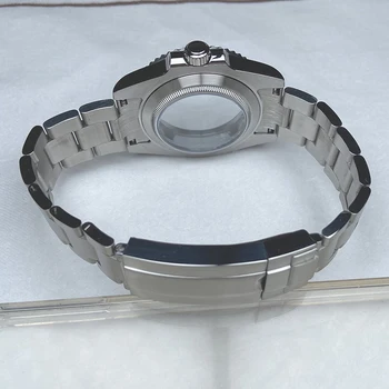 Nh35 nh36 miyota 8215 dial pohyb 40 mm z nehrdzavejúcej ocele pánske hodinky prípade Zafírové sklo 20 mm Náramok na zápästie submariner daytona