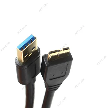 Kábel USB 3.0 Rýchlosť USB Typu Micro B Údajov Sync Kábel Kód pre Externého Pevného Disku HDD Samsung S5 Poznámka 3