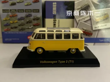 KYOSHO 1/64 Volks wagen VW Type 2 T1 Van kombi camper Zbierať die casting hliníkový vozík model