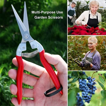 Profesionálne Micro-Tip Prerezávanie Výstrižok, Malé Záhradné Ručné Pruner & Nožnice na Usporiadanie Kvetov, Strihanie Rastlín & Hydroponické Byliny
