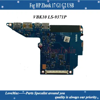 Pôvodný pre HP Zbook 17 G1 G2 USB audio rada VBK10 LS-9371P testované