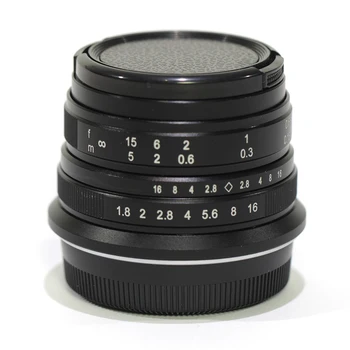 Pixco 25 mm F1.8 HD.MC Manuálne ostrenie Objektívu Oblek pre Fujifilm FX Namontujte Fotoaparát, Ako je X-A1 X-A2 X-U X-M1 XM2 X-T1 X-T2 X-T10 X-Pro1, X-