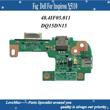 Vysoká kvalita Pre Dell Inspiron fotografické stanice n5110 DQ15DN15 48.4IF05.011 CRT DC Napájací Konektor VGA USB Penzia doprava Zadarmo testované