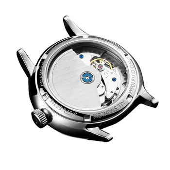 Reloj Hombre GUANQIN Dátum Mechanické Obchodné Hodinky Automatické Muži Hodinky Top Značky Luxusné Nerezové Náramkové Hodinky Hodiny Muž