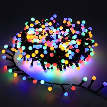 5M 10M LED Víla Klastra Žabky Ľahké Nepremokavé Vianočné Svadobné Party String Svetlo Vonkajšie Záhradné Záhrade Strom Garland