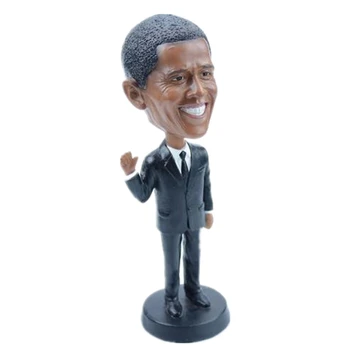 Bobble Hlava Prvý Čierny Prezident Obama Akcie Obrázok Zberateľskú Model Potriasa Hlavou Hot Hračka pre Dieťa DARČEK k Narodeninám