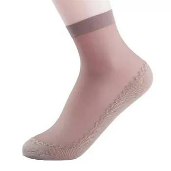 Hot Predaj! 4pair Vysoko Kvalitné Ženy Ponožky Velvet Hodváb Letné Ponožky Kvality Mäkké Bavlnené Spodné Odvod protišmykové Ponožky