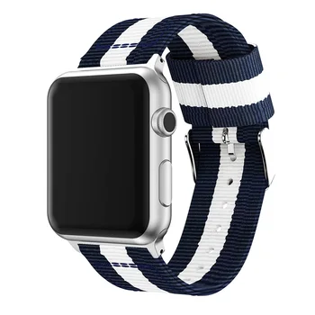 Nylon popruh pre Apple hodinky kapela 44 mm 40 mm iWatch kapela 42mm 38mm Prúžok pás watchband náramok apple hodinky 6 se 5 4 3