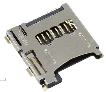 0492250821 49225-0821 Molex microSD karty držiak konektora