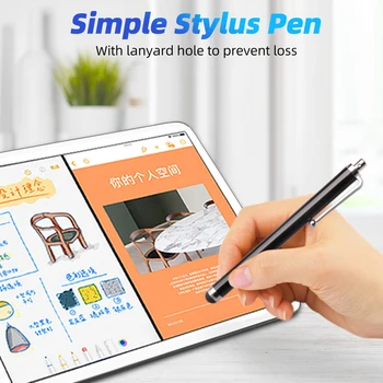 5/10Pcs pre Iphone13 Tablet PC Kovové Capactive Stylus Pen Touch Screen Perá pre Všetky Kapacitný Displej dotykové Pero Pero s Pen Klip