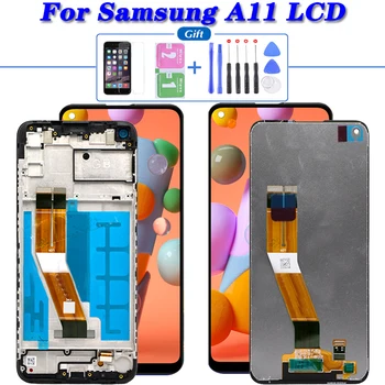 6.4 Pôvodný Pre Samsung Galaxy A11 2020 LCD Displej Dotykový Displej Digitalizátorom. Montáž Pre Galaxy A11 A115 A115F/DS A115F A115M