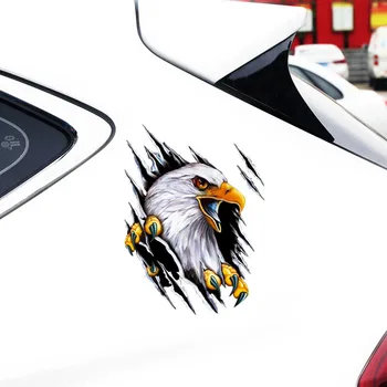 Osobnosti Tvorivý Eagle Auto-Nálepky Automobily Motocykle Okno Nárazníka Notebook Vinyl Odtlačkový PVC Dekoratívne Dobré sa Vzťahujú Na Auto