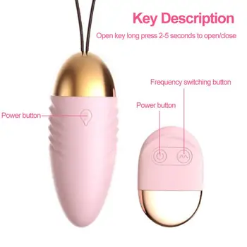 G-bod Vibrátory pre Ženy Bezdrôtové Diaľkové Ovládanie 10 Rýchlosti Vibračné Vajíčko Stimulátor Klitorisu Vaginálne Masážne Loptu hra Sex Hračky