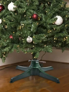 UK/EU/AU/US Plug Vianočný Stromček Elektrických Točivých Základný Stojan Vianočný Strom Spodnej Podpora Držiaka, Vianočné Dekorácie Časti Každého