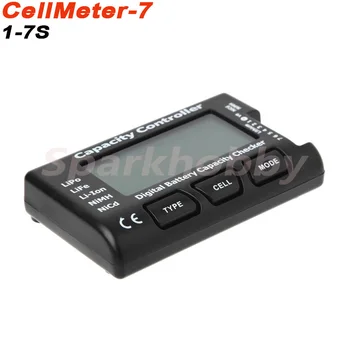 RC CellMeter-7 Digital Kapacita Batérie Indikátor 1-7 2.1