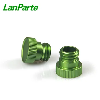 LanParte 15 mm Hliníková Tyč zakončenie (PÁR)