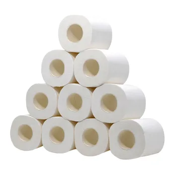 Toaletný Papier Domov Vaňa Toaletný Tkaniva 3-Vrstva Mäkkej Kože-priateľské Recyklovaný Toaletný Papier Premium Papierové Utierky