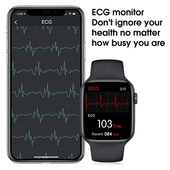 ZARKS Pôvodné W26 Smart Hodinky Mužov 1,75 Palec 320*385 Obrazovke Bluetooth Hovor DIY Dial EKG Krokomer Srdcovej frekvencie Tracker pre Android a IOS