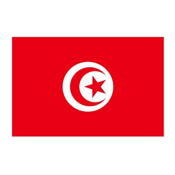 90x150cm Tunisko Tunisie Vlajka Domov Dekoratívne Vlajky, Bannery