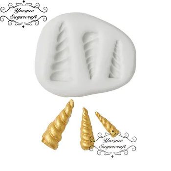 Yueyue Sugarcraft Mini Unicornio silikónové tortu fondant formy cake zdobenie nástroje mydlo plesní