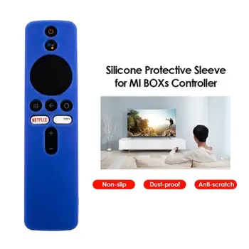 Kryty Pre Xiao Box S/4X Mi TV Boxs Wifi Smart Diaľkové Ovládanie Prípade Silikónové Koži-Priateľský Shockproof Ochranné